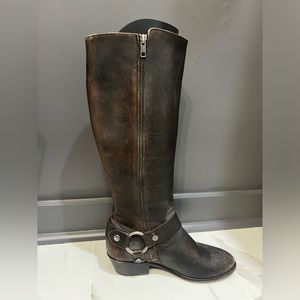 Distressed Frye 8.5 Boots